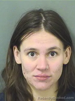 Booking photo from Palm Beach County, Florida