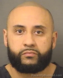 Booking photo from Palm Beach County, Florida