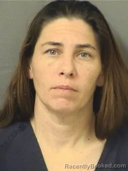 Booking photo from Palm Beach County, Florida