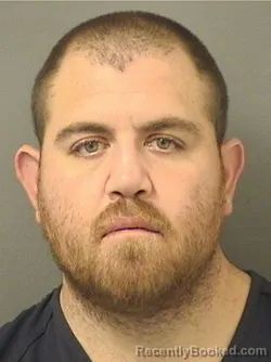 Booking photo from Palm Beach County, Florida
