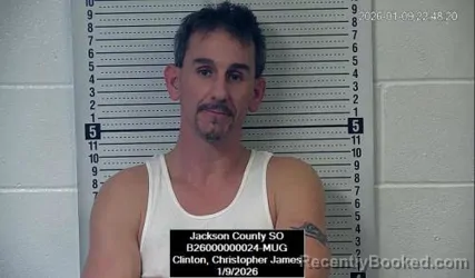 Mugshot of Christopher James Clinton
