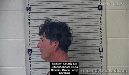 Mugshot of Bruce Leroy Bowers