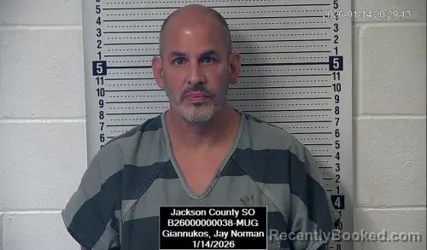 Mugshot of Jay Norman Giannukos