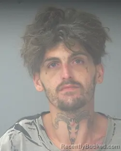 Booking photo from Santa Rosa County, Florida