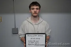 Booking photo from Woodson County, Kansas