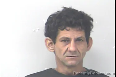 Booking photo from St Lucie County, Florida