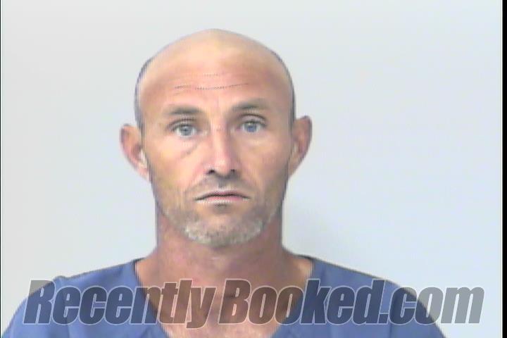 Booking photo from St Lucie County, Florida