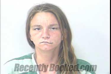 Booking photo from St Lucie County, Florida