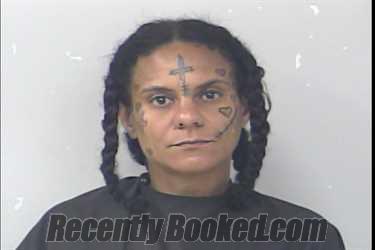 Booking photo from St Lucie County, Florida