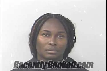 Booking photo from St Lucie County, Florida
