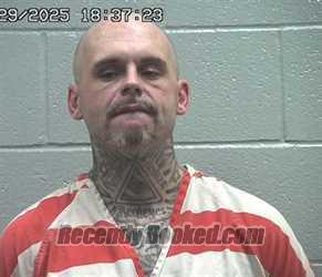 Booking photo from Crawford County, Ohio