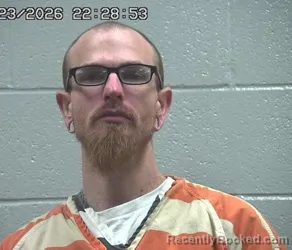 Booking photo from Crawford County, Ohio