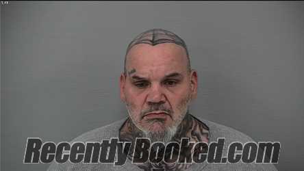 Booking photo from Delaware County, Ohio