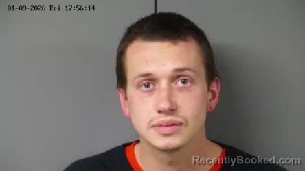 Booking photo from Fayette County, Ohio