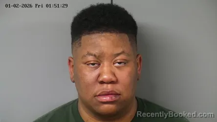 Booking photo from Fayette County, Ohio