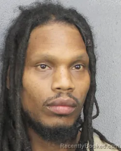 Booking photo from Broward County, Florida