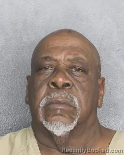 Booking photo from Broward County, Florida