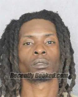 Booking photo from Broward County, Florida