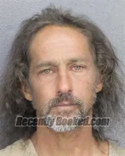 Booking photo from Broward County, Florida