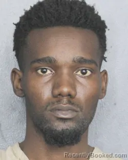 Booking photo from Broward County, Florida