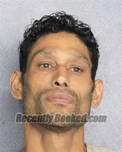 Booking photo from Broward County, Florida