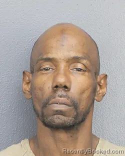 Booking photo from Broward County, Florida