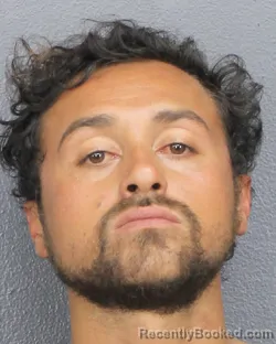 Booking photo from Broward County, Florida