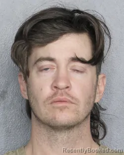 Booking photo from Broward County, Florida