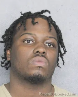 Booking photo from Broward County, Florida