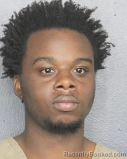 Booking photo from Broward County, Florida