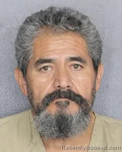 Booking photo from Broward County, Florida