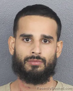 Booking photo from Broward County, Florida