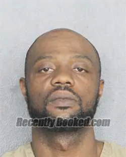 Booking photo from Broward County, Florida