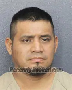 Booking photo from Broward County, Florida