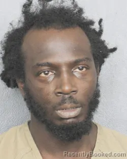 Booking photo from Broward County, Florida