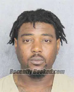 Booking photo from Broward County, Florida