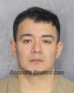 Booking photo from Broward County, Florida