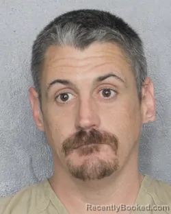 Booking photo from Broward County, Florida