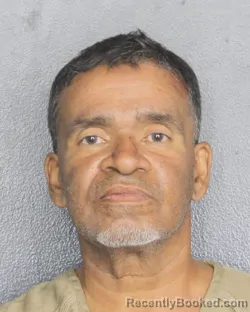 Booking photo from Broward County, Florida