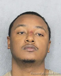 Booking photo from Broward County, Florida