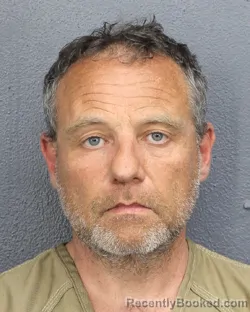 Booking photo from Broward County, Florida
