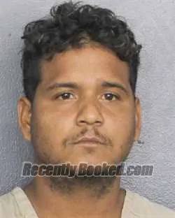 Booking photo from Broward County, Florida