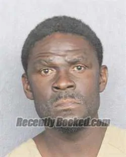 Booking photo from Broward County, Florida