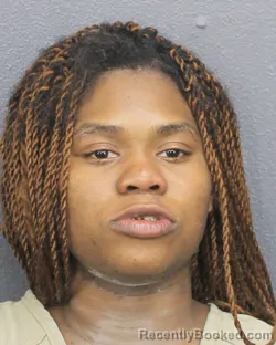 Booking photo from Broward County, Florida