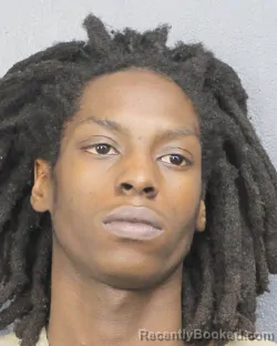 Booking photo from Broward County, Florida