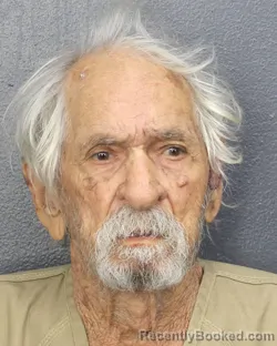 Booking photo from Broward County, Florida
