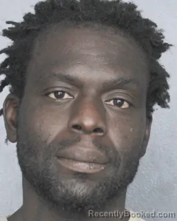 Booking photo from Broward County, Florida