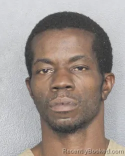 Booking photo from Broward County, Florida
