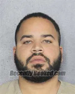 Booking photo from Broward County, Florida