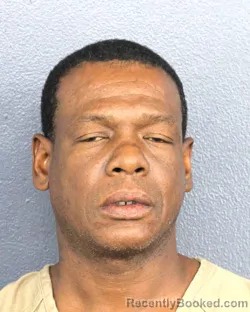 Booking photo from Broward County, Florida
